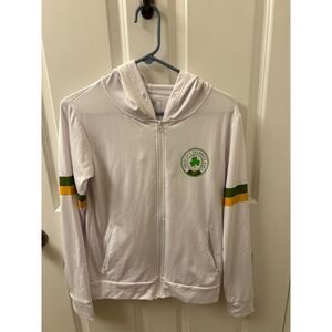 Women's Running Man Small Lightweight Comfortable America's Shamrock 2021 Hoodie